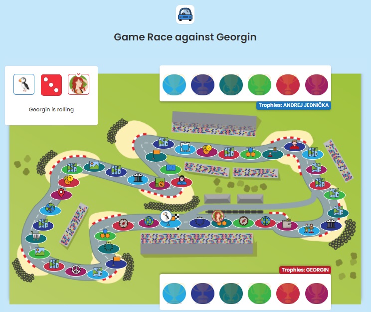 Game Race against Georgin Game Race against Georgin